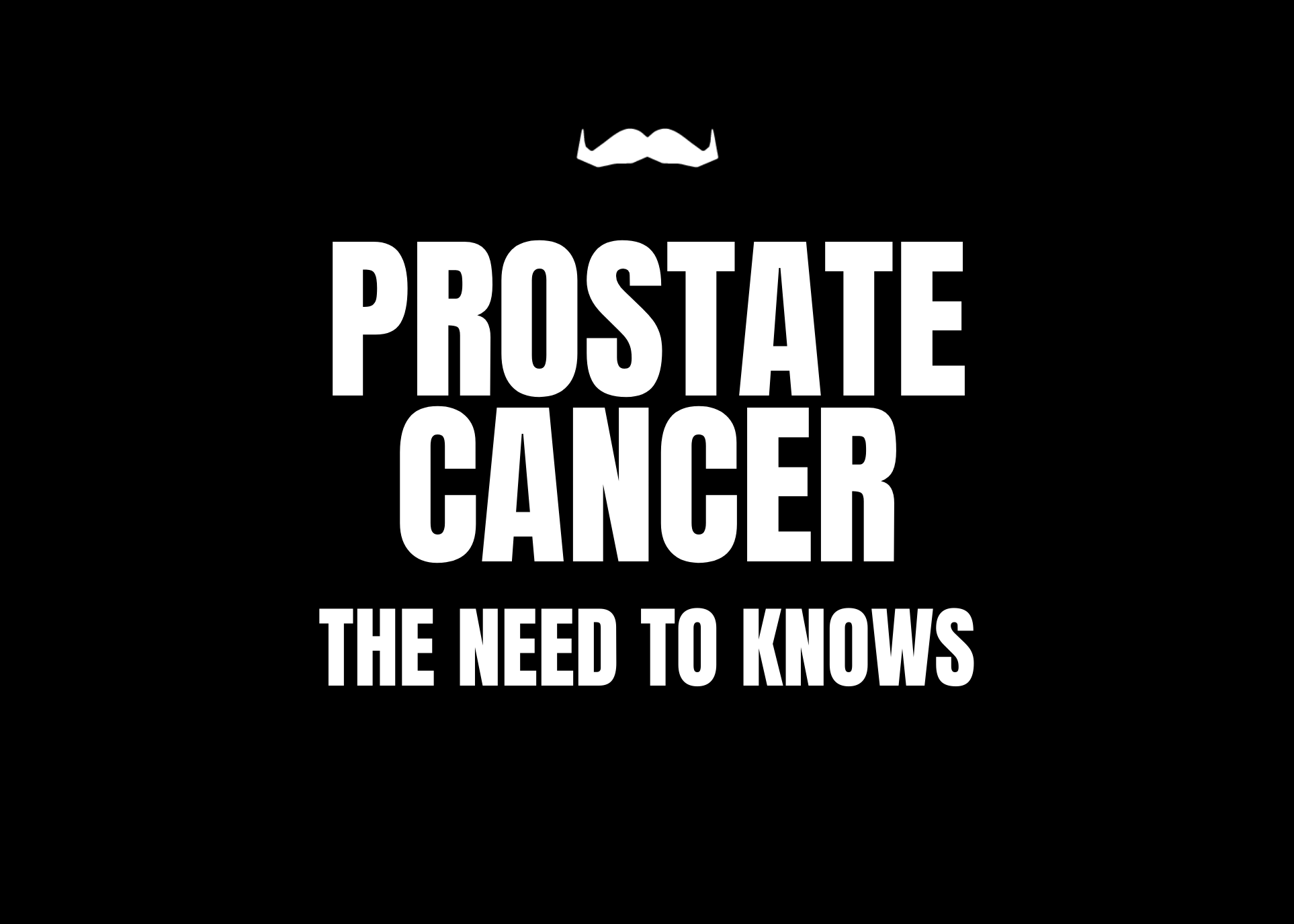 Movember Men's Health Men's Health & Prostate Cancer